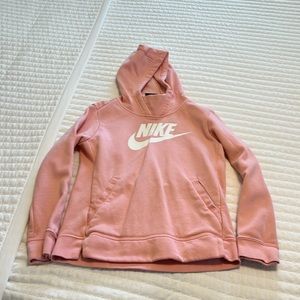 Nike girls medium pink hoodie